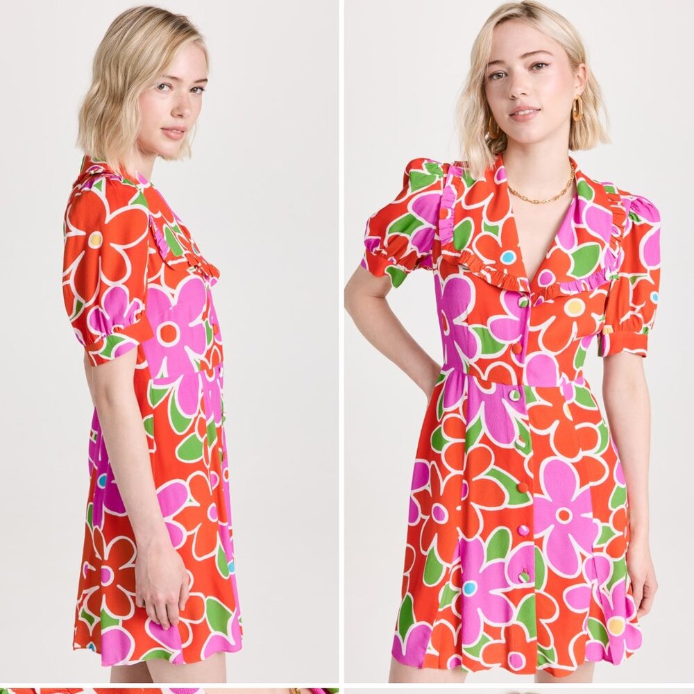 NWT Kitri Marta Floral Mini Dress